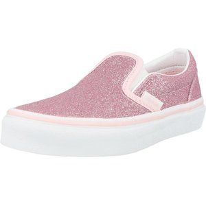 VANS CLASSIC SLIP ON GLITTER YOUTH SNEAKERS